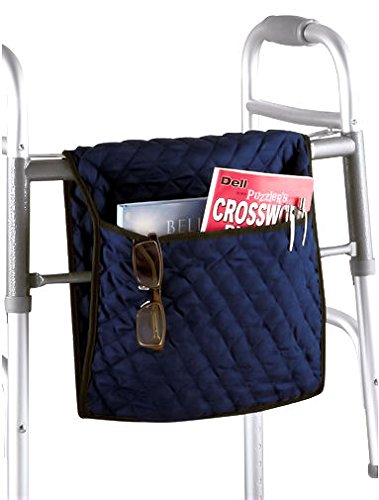 28'' Quilted Walker/Wheelchair Bag - Navy Blue