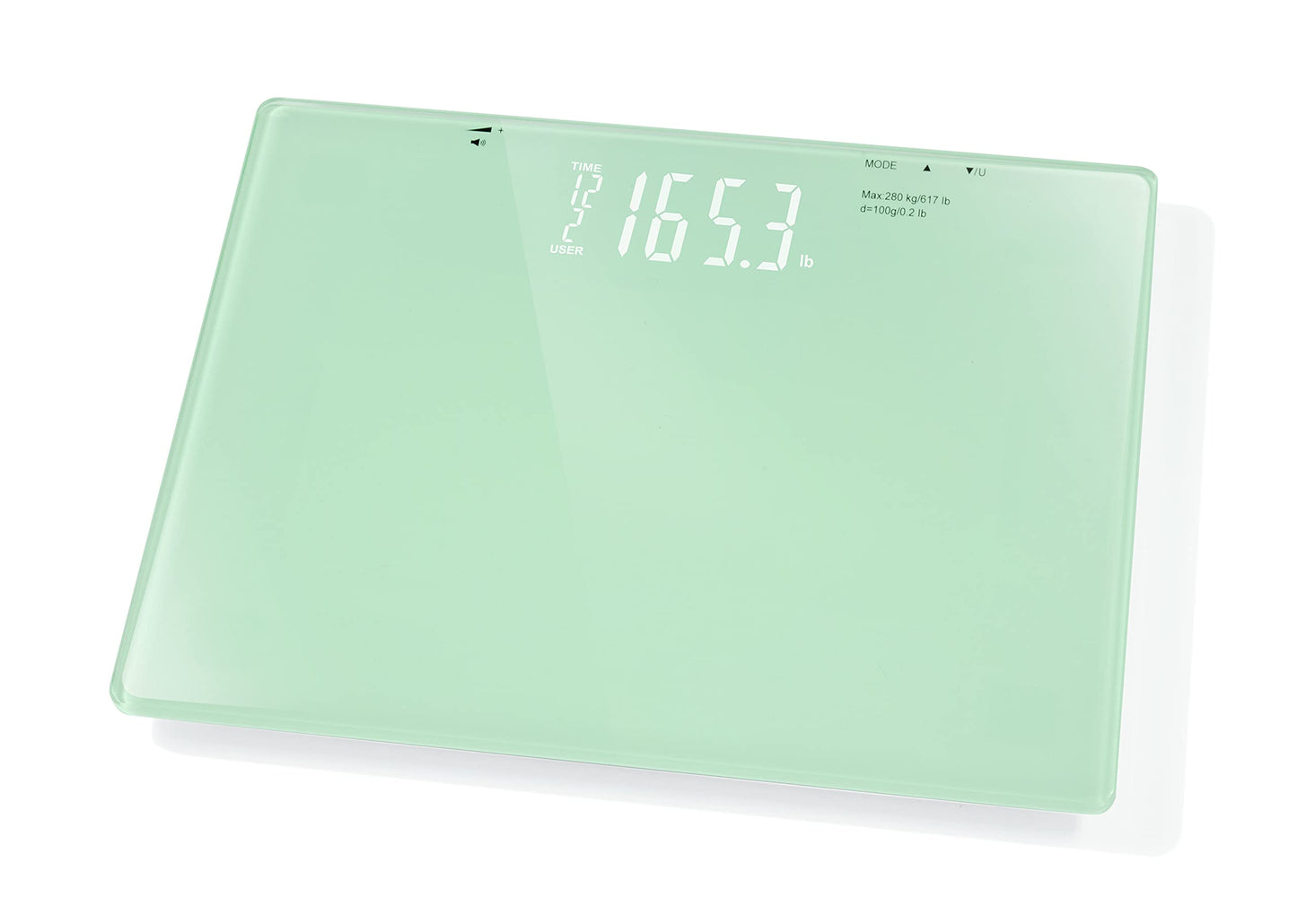 JB8524 Deluxe Talking Scale. Digital Body Weight Talking Bathroom Scale, High Precision Measurements, Over 600 Pound Capacity Weight Scale. Extra-Large Display, Auto-Calibrated, Precision Balanced