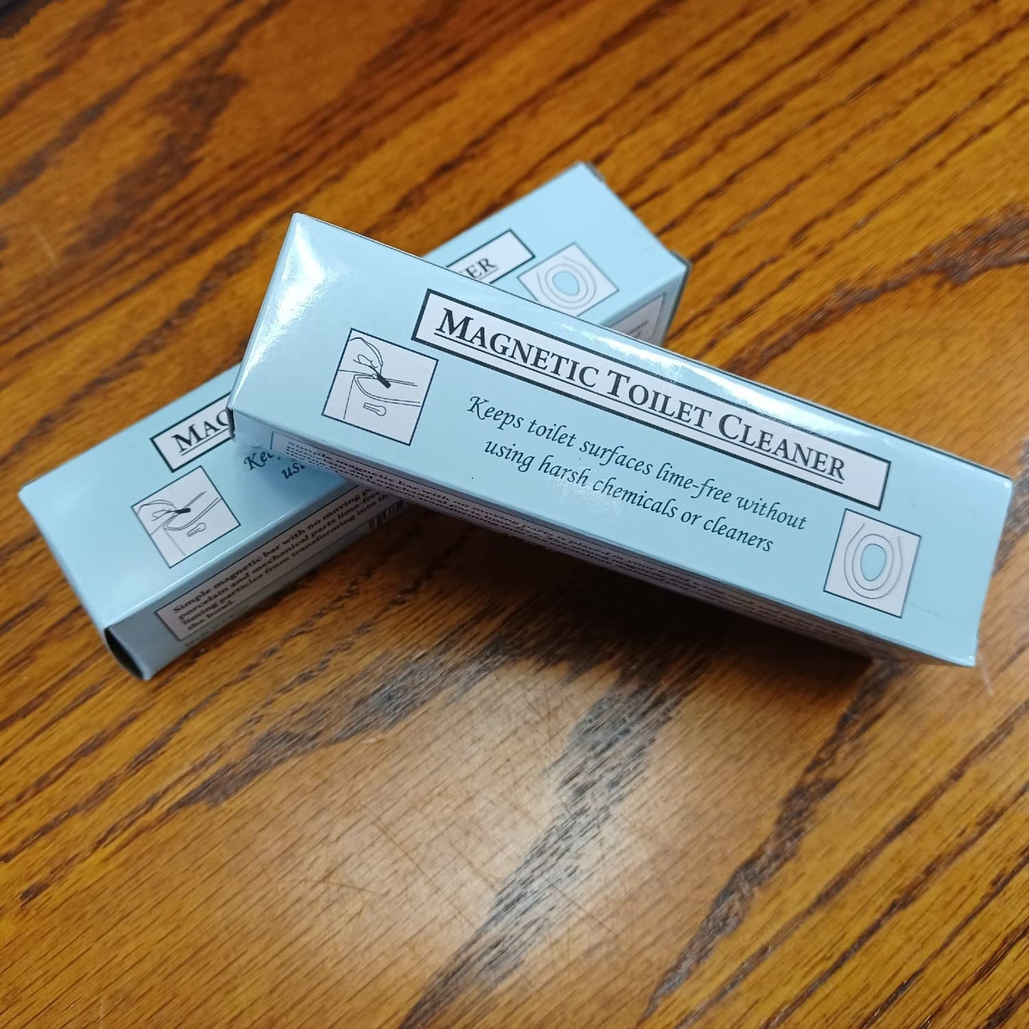 Bandwagon Toilet Cleaning Magnets Long Lasting No Chemicals No Staining Set of 4