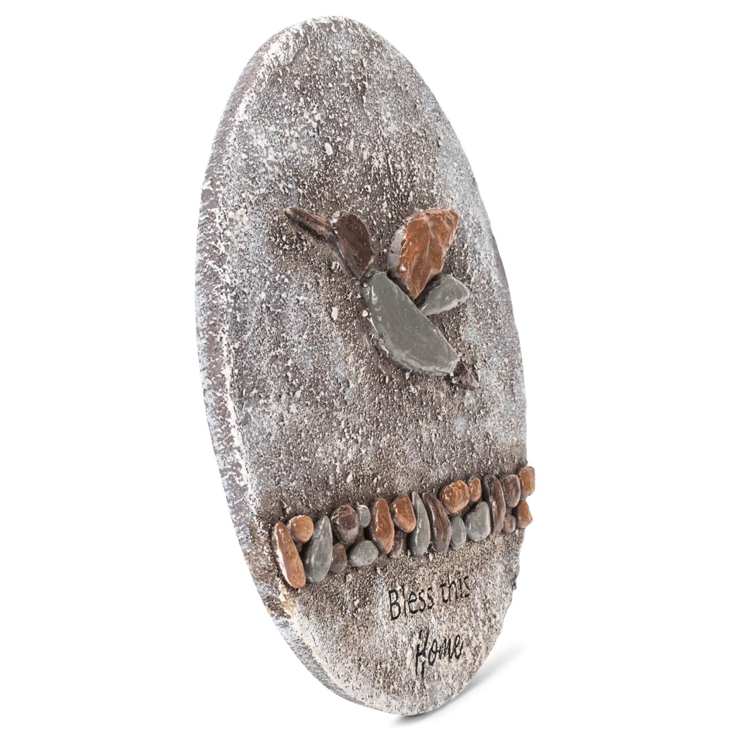 Roman Giftware Inc., Garden Collection, 11.75" D Hummingbird Stepping,Religious, Inspirational, Durable (11x11x1)