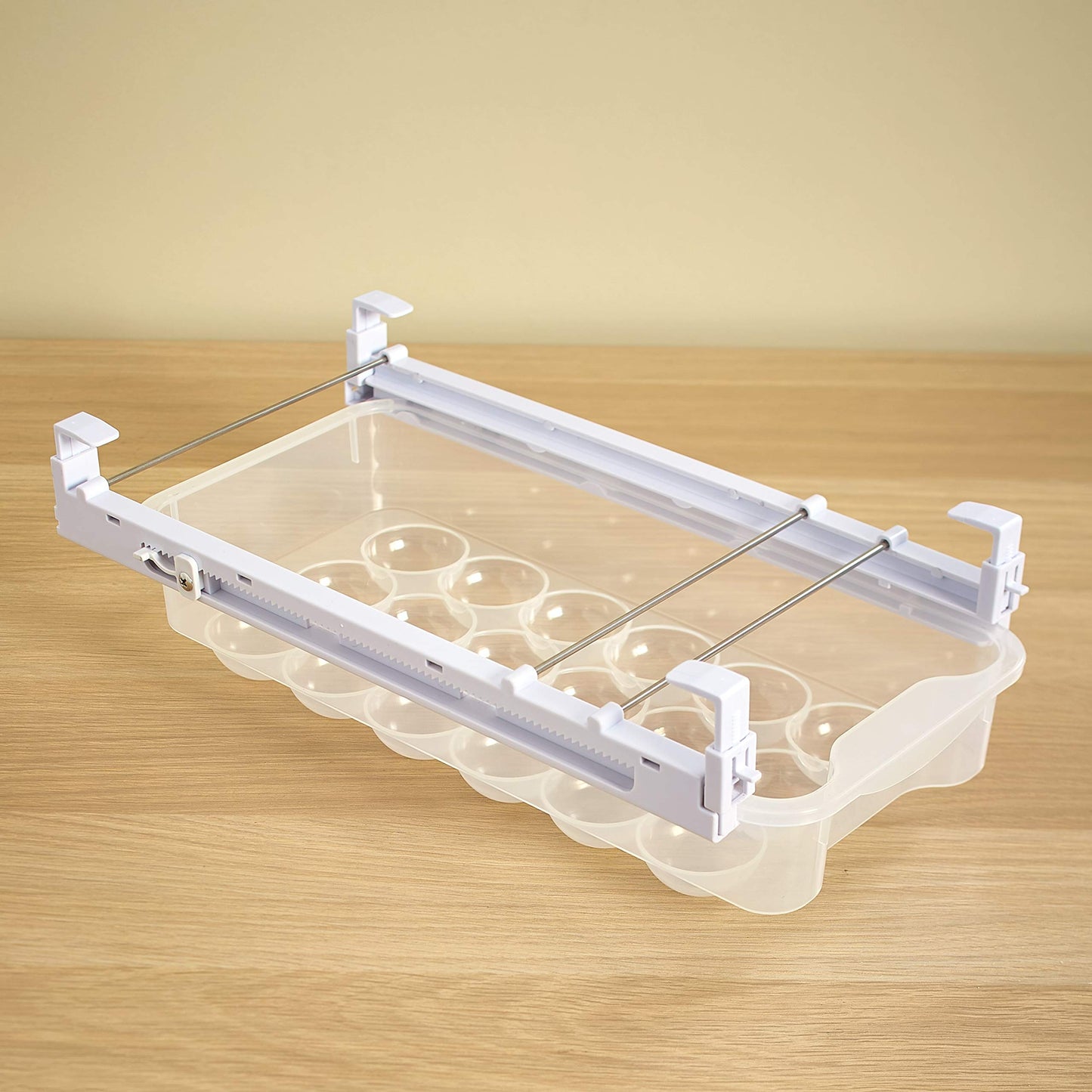 The Lakeside Collection Adjustable Fridge Drawer or Egg Tray