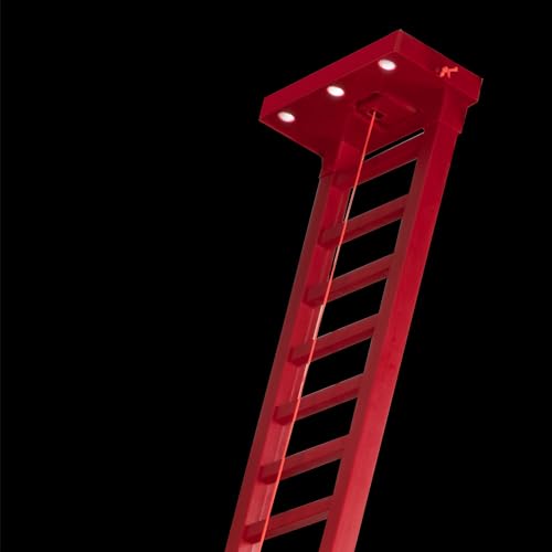 Mr. Christmas Musical Animated Outdoor Climbing Santa Christmas Decoration, 10 Foot