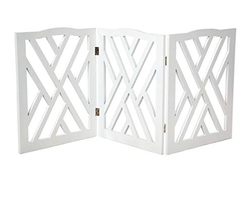 Adjustable 3 Section Indoor/Outdoor Pet Gate