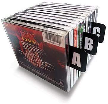 DVD Dividers - Section Separators for CD Dividers, Bin Cards, and Organizers