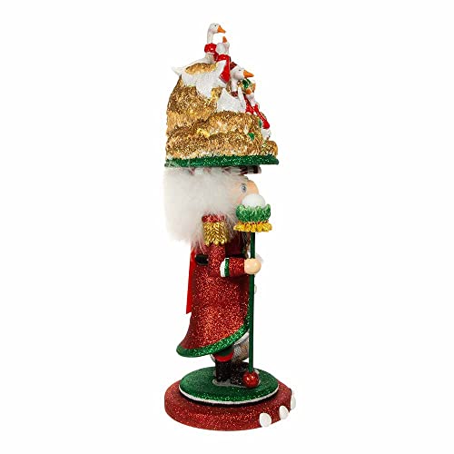 18-Inch Hollywood 12 Days of Christmas Nutcracker
