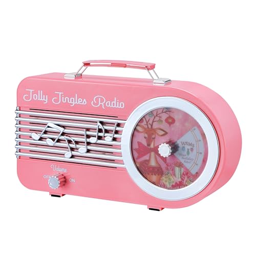 North Pole Radio | Holiday Jukebox Christmas Decoration Music Box