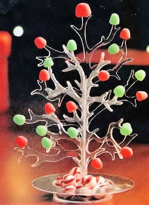 12" Festive Gumdrop Tree - Clear