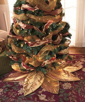 Poinsettia Tree Skirt