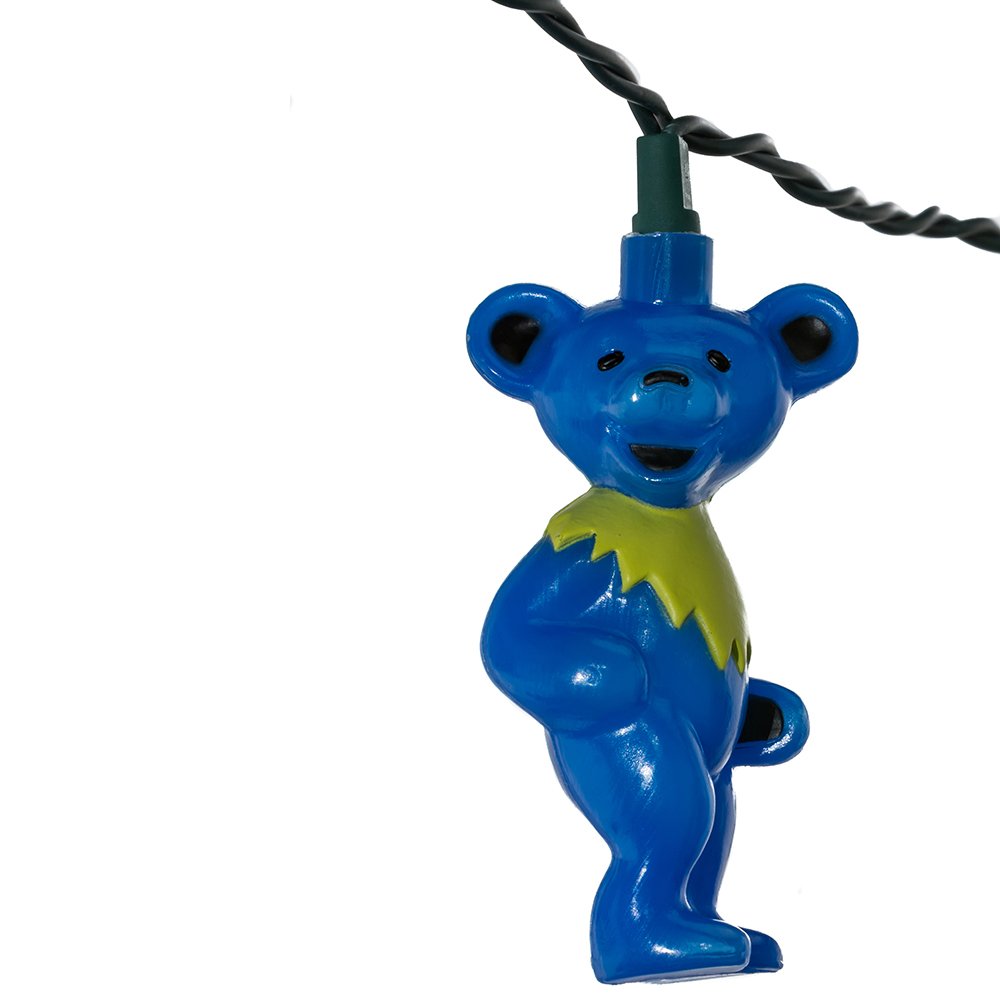 Grateful Dead Kurt Adler UL 10-Light Bears Light Set (GD9141)