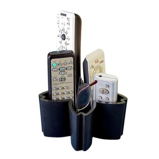 ILLIYIN Silicone 5 Flower Petal Design Tidy Remote Control Organizer Caddy