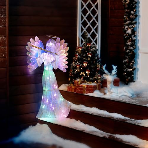 Mr. Christmas Animated Fiber Optic-Outdoor Christmas Decoration