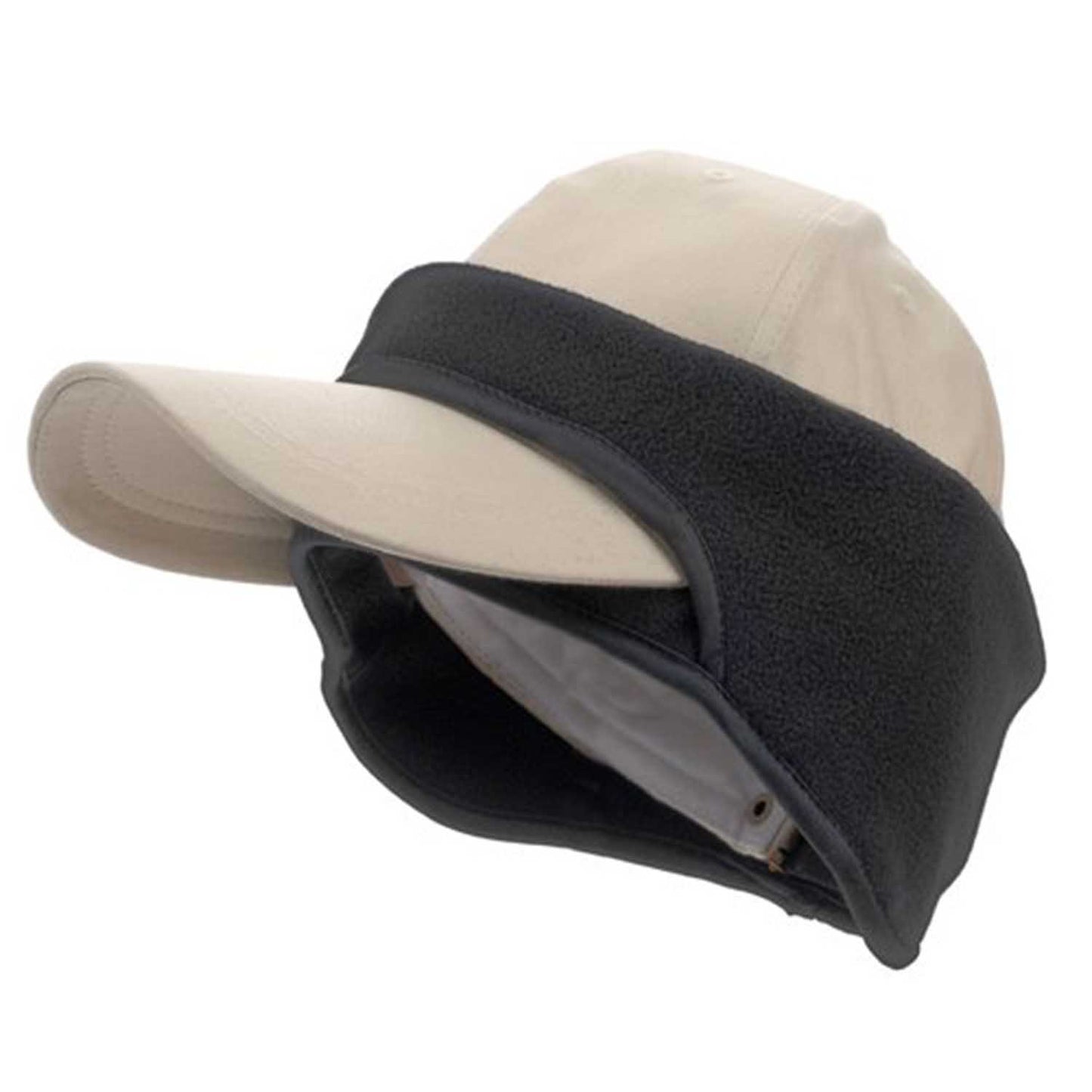 FLEECE CAP EAR BAND Windproof Black