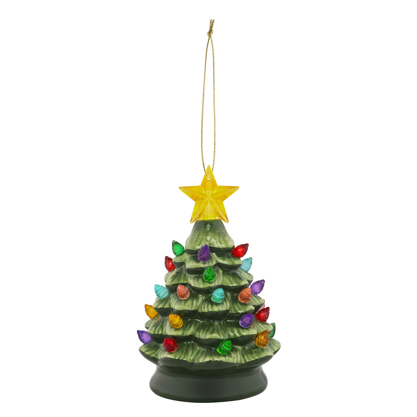 Mr. Christmas 19398 Nostalgic Christmas Tree Green holiday decoration, 5.5-Inch