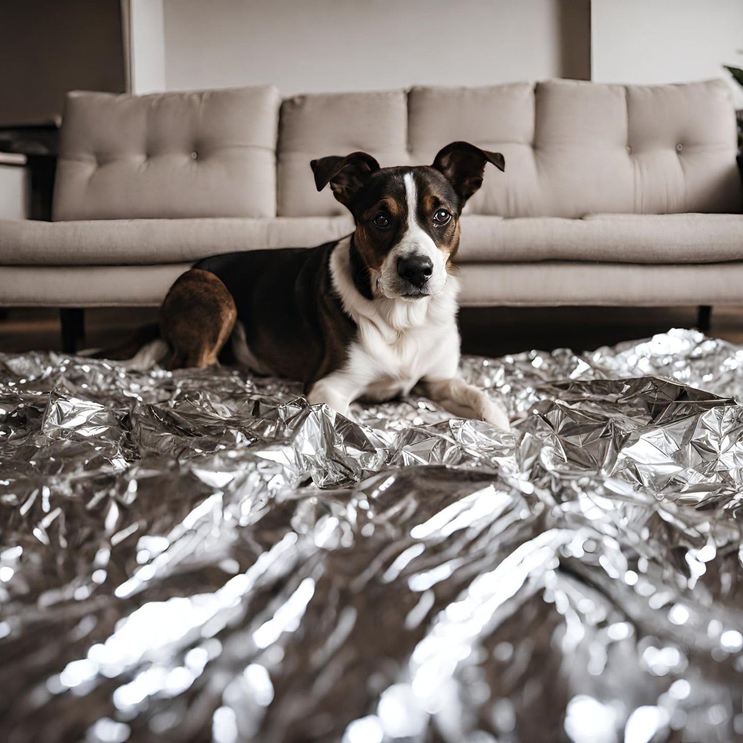 Pet Repeller Furniture Pad Sofa & Couch Mat, SILVER, 72"