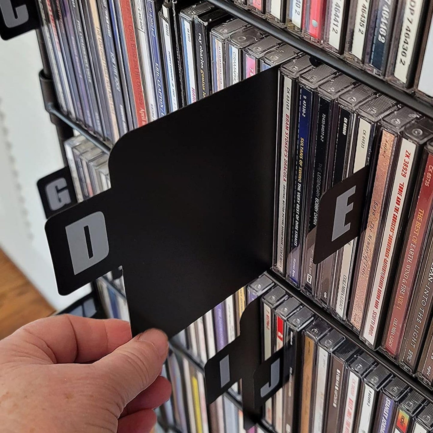 DVD Dividers - Section Separators for CD Dividers, Bin Cards, and Organizers